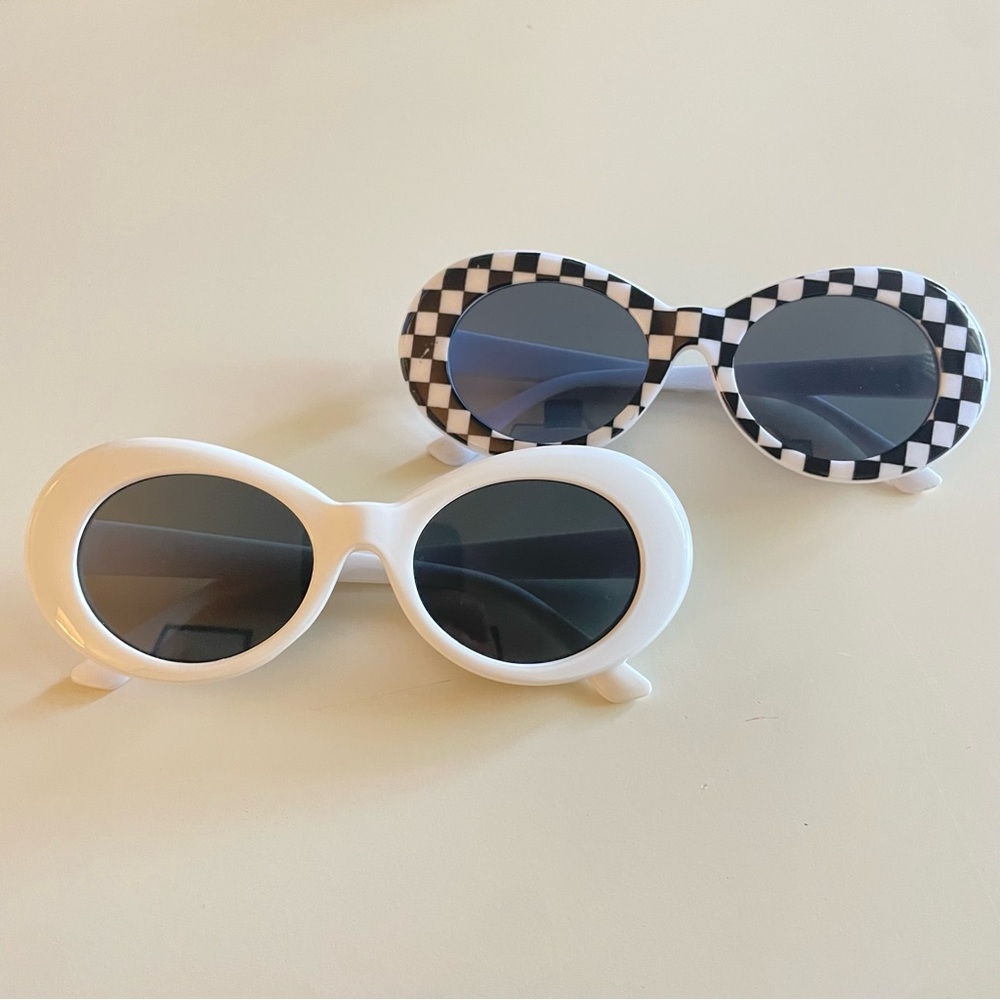 Retro/90s Oval Sunglasses